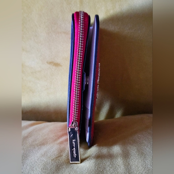 NWT Kate Spade RUBY RED ZIP Wallet - Picture 5 of 16